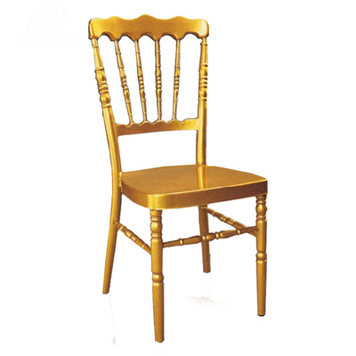 Aluminium ijzer elegant banket bruiloft Chiavari stoel 17,5 inch zithoogte