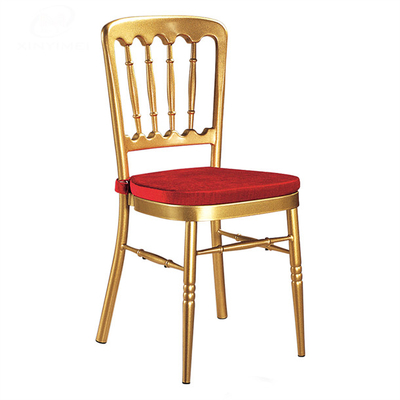 Stapelbare Luxe Wedding Chiavari Stoel Aluminium IJzer Event zitplaatsen 7.7 Lbs Gewicht