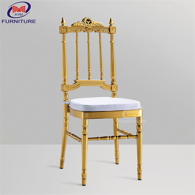 Aluminium ijzer Elegante banket Chiavari zitplaatsen Hoogtemperatuur bakverf
